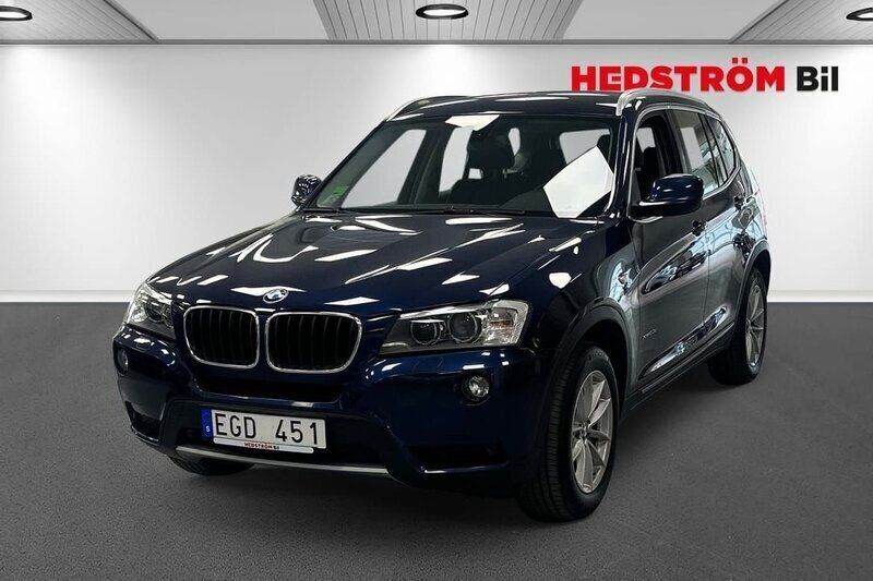 Blå Begagnad 2013 BMW X3 SUV | 142 000 kr - Bild 1/4