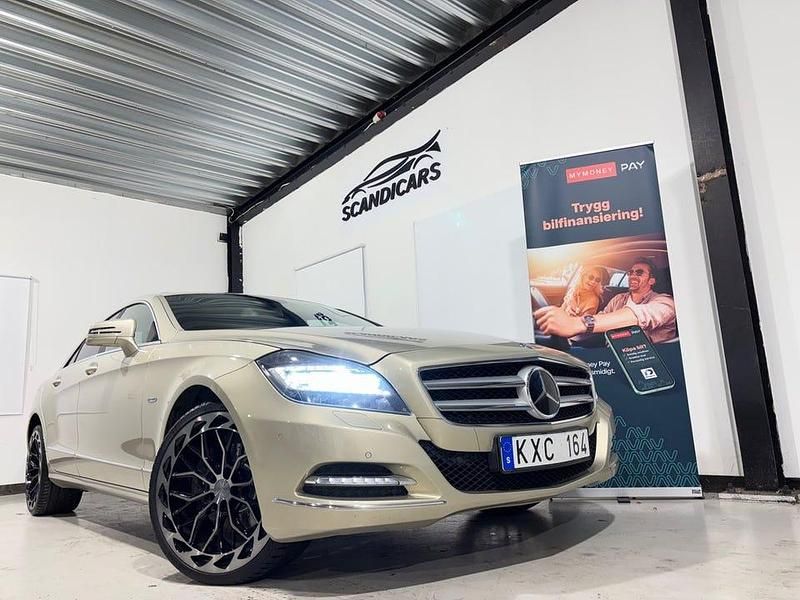 Begagnad Mercedes CLS350 265 HK (194 kW) 2011 Ljusbrun Sportkupé