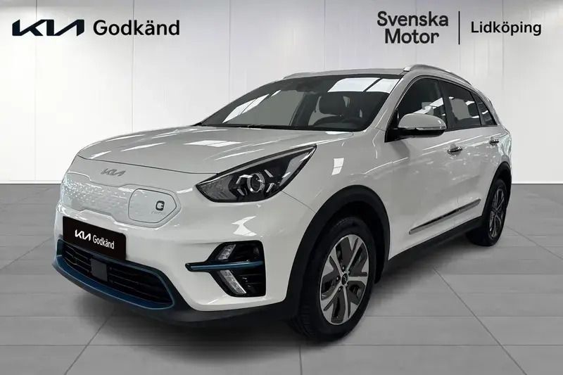 Vit Begagnad 2022 Kia e-Niro Advance SUV | 259 200 kr (Marknadspris) - Bild 1/4