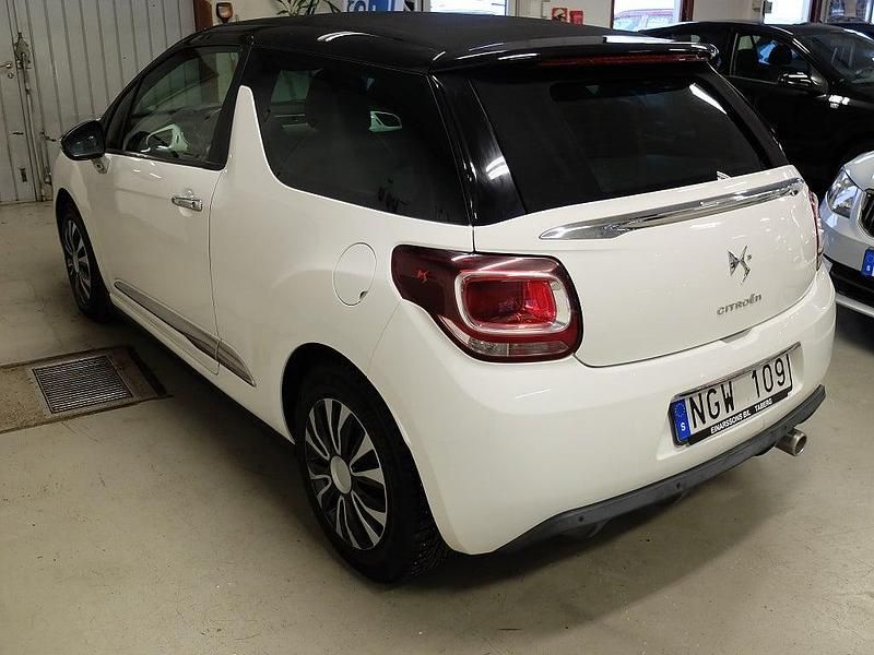 Begagnad Citroën DS3 Cabriolet 92 HK (67 kW) 2013 Vit Cab