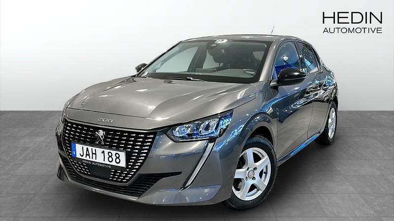Grå Begagnad 2023 Peugeot 208 Allure Halvkombi | 169 900 kr (Marknadspris) - Bild 1/4