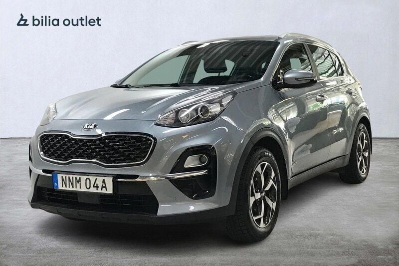 Grå Begagnad 2019 Kia Sportage Advance SUV | 189 900 kr (Marknadspris) - Bild 1/3