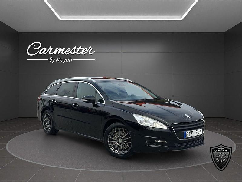 Svart Begagnad 2012 Peugeot 508 Kombi | 59 990 kr (Marknadspris) - Bild 1/4