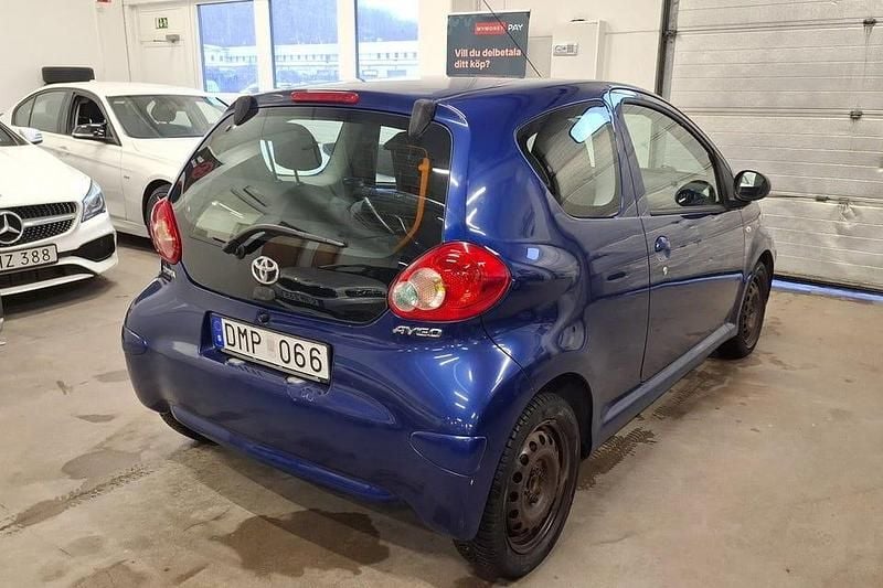 Begagnad Toyota Aygo 68 HK (50 kW) 2008 Blå Halvkombi