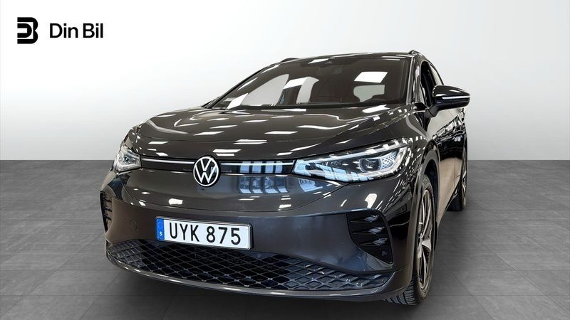 Mörkgrå Begagnad 2021 VW ID.4 GTX SUV | 329 800 kr (Marknadspris) - Bild 1/4