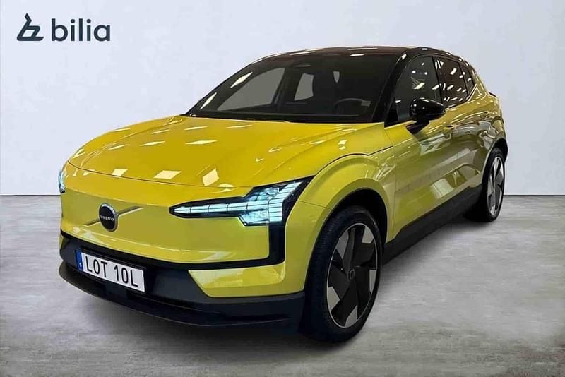Gul Begagnad 2024 Volvo EX30 Single Motor Extended Range SUV | 359 900 kr (Marknadspris) - Bild 1/1
