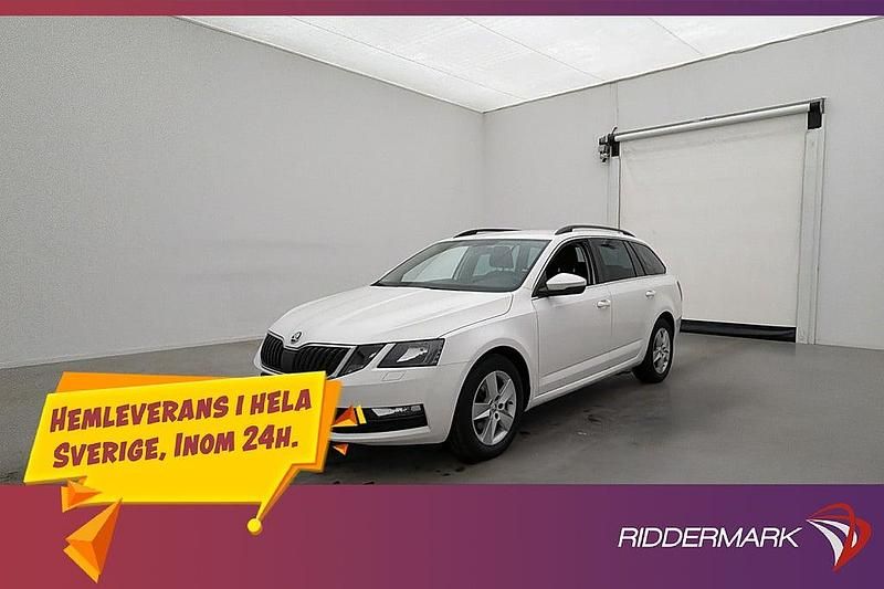 Begagnad Skoda Octavia Ambition 116 HK (85 kW) 2017 Vit Kombi