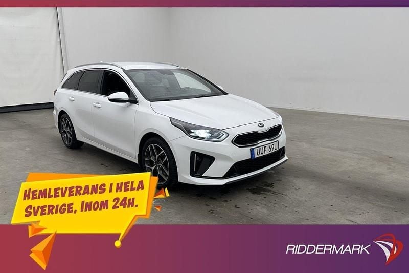 Vit Begagnad 2019 Kia Ceed GT-Line Kombi | 193 800 kr (Marknadspris) - Bild 1/3