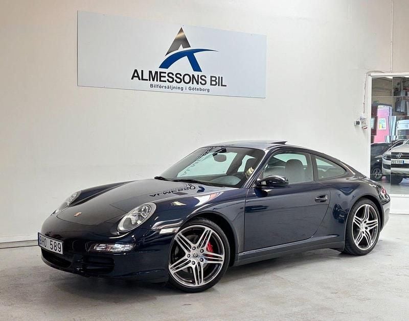 Blå Begagnad 2008 Porsche 911 Carrera 4S Sportkupé | 699 900 kr - Bild 1/4