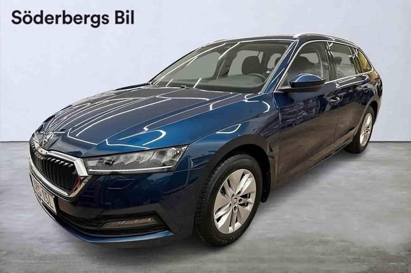 Blå Begagnad 2024 Skoda Octavia Kombi | 268 500 kr - Bild 1/1