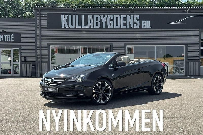 Svart Begagnad 2017 Opel Cascada Cab | 189 000 kr - Bild 1/2