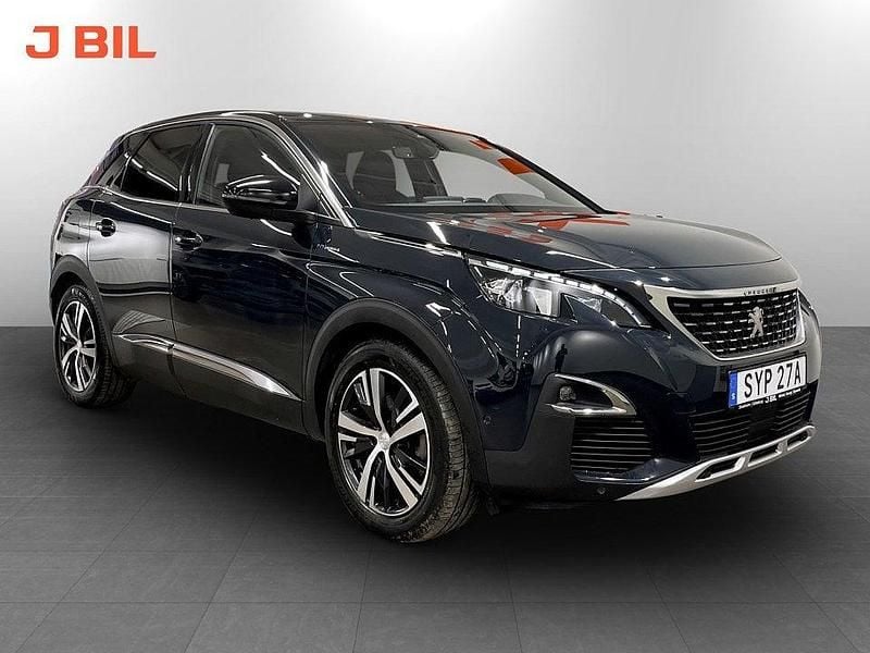 Grå Begagnad 2020 Peugeot 3008 GT-line SUV | 249 900 kr (Marknadspris) - Bild 1/4