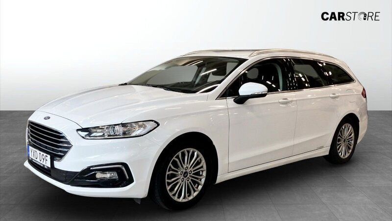 Vit Begagnad 2021 Ford Mondeo Kombi | 219 900 kr (Marknadspris) - Bild 1/4
