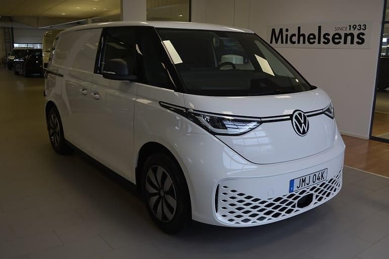 Vit Ny 2025 VW ID. Buzz Van | 620 375 kr (Bra pris) - Bild 1/4