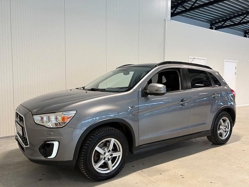 Begagnad Mitsubishi ASX 150 HK (110 kW) 2015 Grå SUV