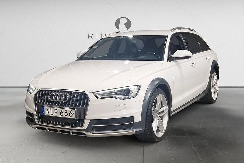 Vit Begagnad 2015 Audi A6 Allroad Ambition Kombi | 189 900 kr (Bra pris) - Bild 1/3