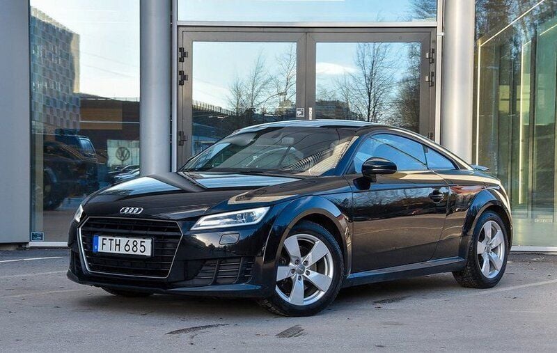 Svart Begagnad 2015 Audi TT Sportkupé | 224 900 kr (Marknadspris) - Bild 1/4