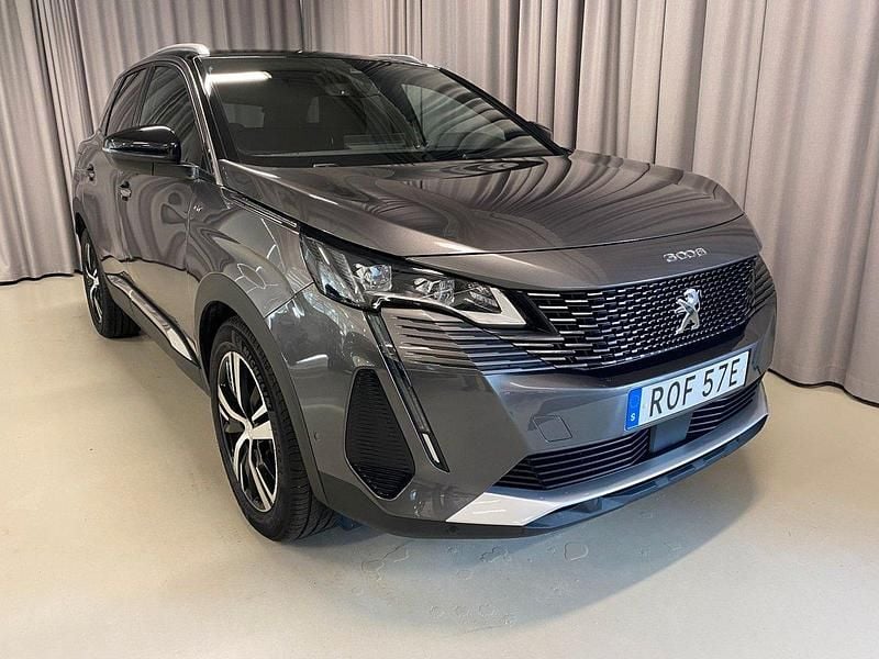 Grå Begagnad 2024 Peugeot 3008 GTi SUV | 279 900 kr (Bra pris) - Bild 1/3