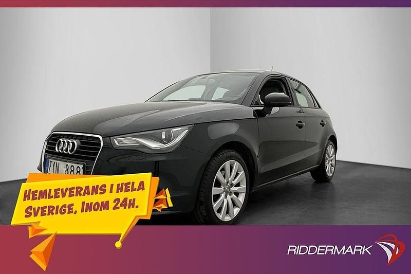 Begagnad Audi A1 Sportback Proline 2013 Svart Halvkombi