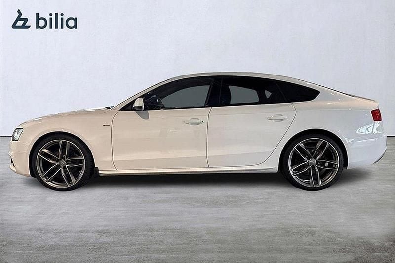 Vit Begagnad 2016 Audi A5 Sportback Exclusive Halvkombi | 249 000 kr (Marknadspris) - Bild 1/3