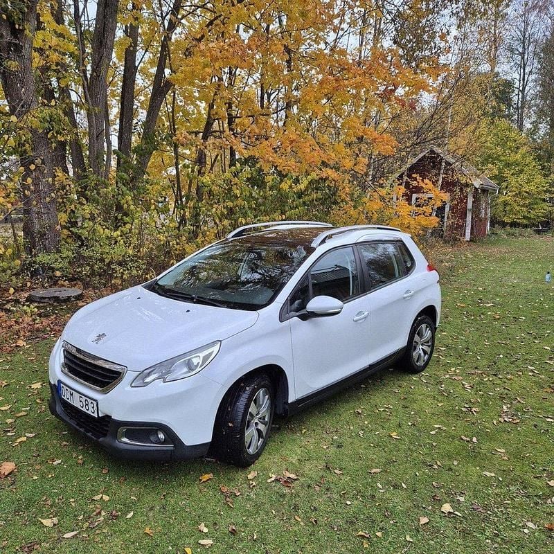 Vit Begagnad 2013 Peugeot 2008 SUV | 50 000 kr (Bra pris) - Bild 1/4