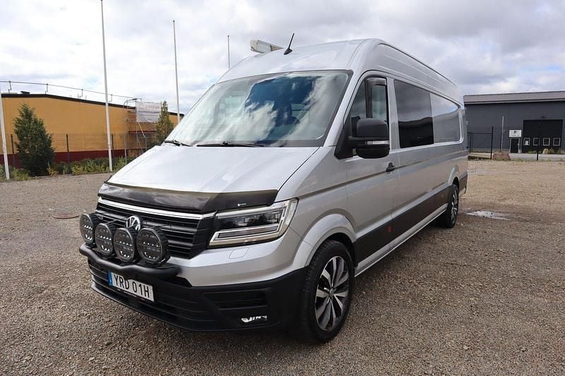 Silver (silver metallic) Begagnad 2020 VW Crafter Van | 679 900 kr - Bild 1/4