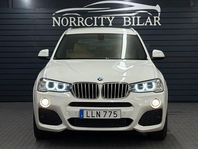 Begagnad BMW X3 M Sport 258 HK (189 kW) 2014 Vit SUV