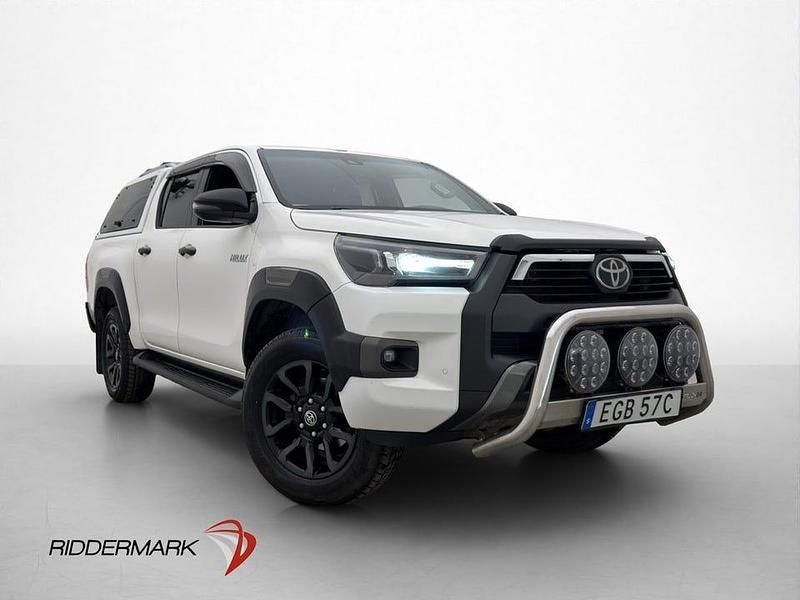 Begagnad Toyota HiLux 204 HK (150 kW) 2021 Vit Pickup