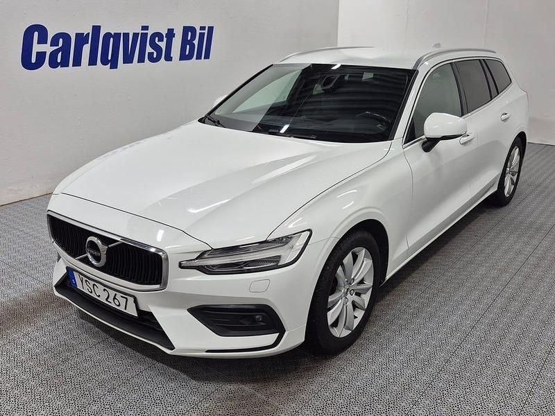 Vit Begagnad 2019 Volvo V60 Kombi | 195 000 kr (Marknadspris) - Bild 1/4