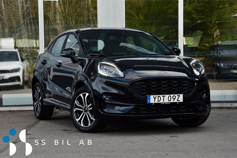 Svart Begagnad 2020 Ford Puma ST-Line SUV | 199 900 kr (Bra pris) - Bild 1/4