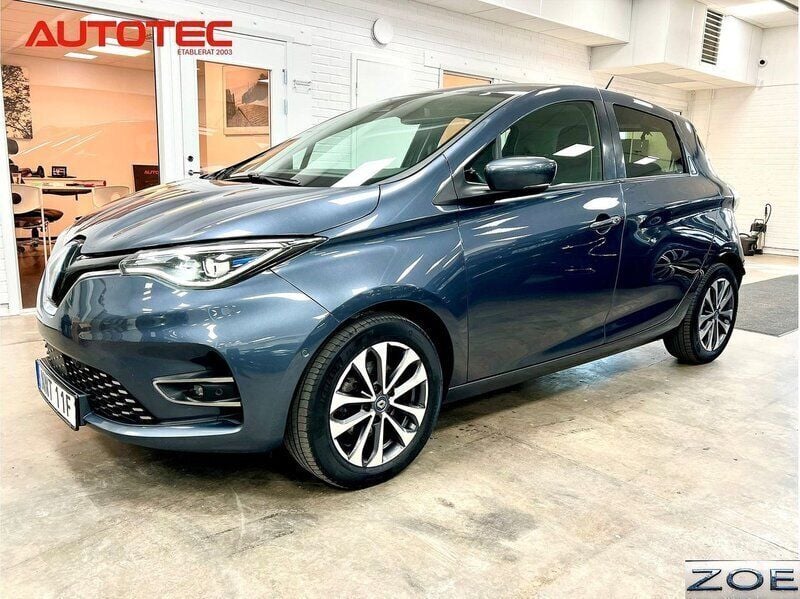 Grå Begagnad 2019 Renault Zoe Intens Halvkombi | 127 900 kr (Marknadspris) - Bild 1/4