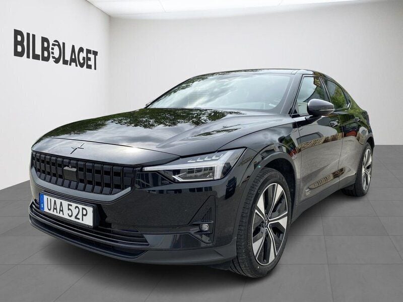 Svart Begagnad 2023 Polestar 2 Plus Sedan | 409 500 kr (Dyr) - Bild 1/4