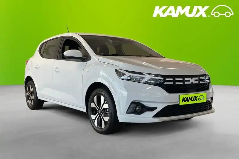 Vit Ny 2025 Dacia Sandero Halvkombi | 184 800 kr (Superpris) - Bild 1/4