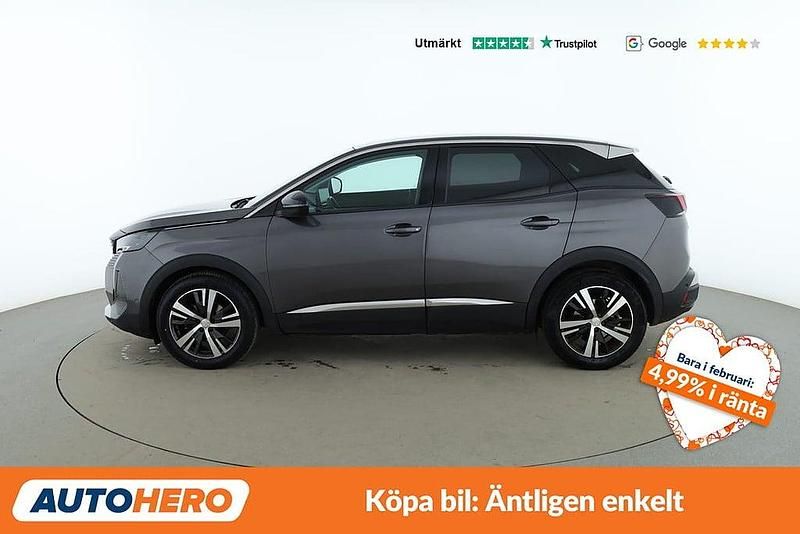 Begagnad Peugeot 3008 Allure 132 HK (97 kW) 2022 Grå SUV