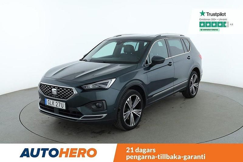 Mörkgrön Begagnad 2018 Seat Tarraco 4Drive SUV | 282 000 kr (Dyr) - Bild 1/4