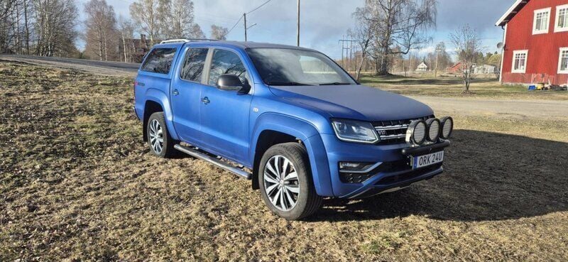 Blå Begagnad 2019 VW Amarok Pickup | 318 750 kr (Bra pris) - Bild 1/4