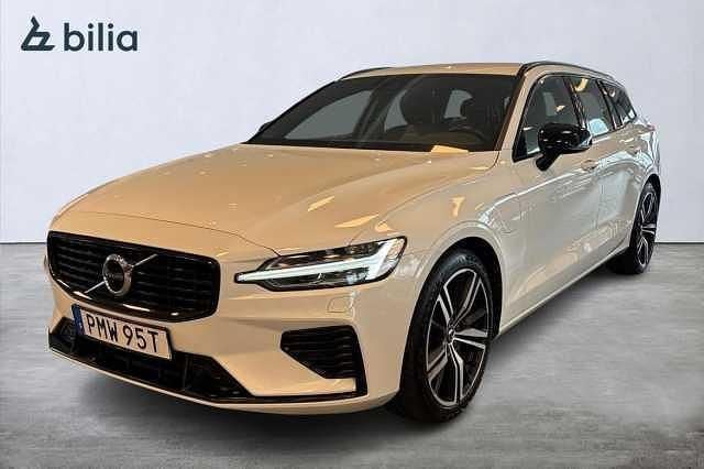 Vit Begagnad 2021 Volvo V60 R-Design Kombi | 359 900 kr (Marknadspris) - Bild 1/3