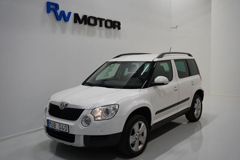 Vit Begagnad 2012 Skoda Yeti Experience SUV | 109 900 kr (Marknadspris) - Bild 1/4