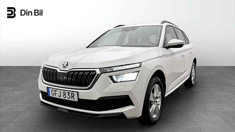 Vit Begagnad 2023 Skoda Kamiq Ambition SUV | 210 000 kr (Bra pris) - Bild 1/4