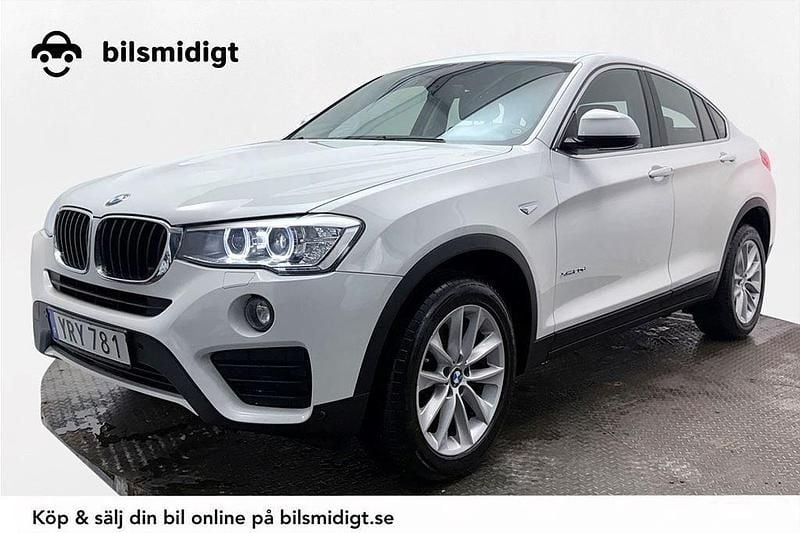 Vit Begagnad 2017 BMW X4 SUV | 265 900 kr (Bra pris) - Bild 1/3