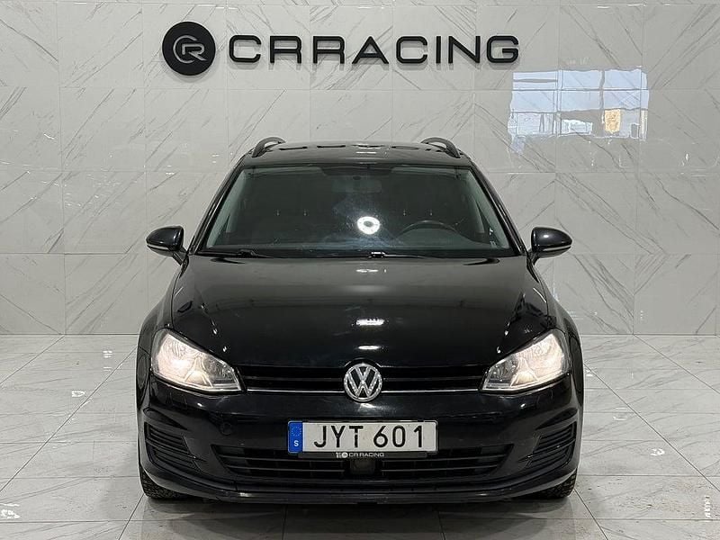 Begagnad VW Golf VII 110 HK (80 kW) 2015 Svart Kombi