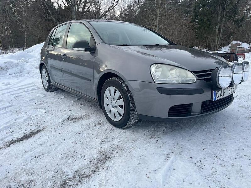 Begagnad VW Golf V Trendline 102 HK (75 kW) 2007 Grå