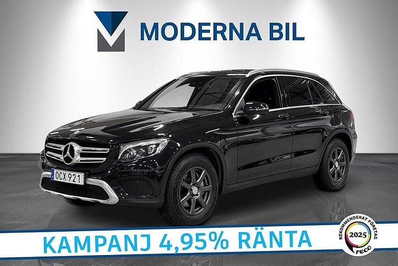Svart Begagnad 2016 Mercedes GLC220 SUV | 239 900 kr (Marknadspris) - Bild 1/4