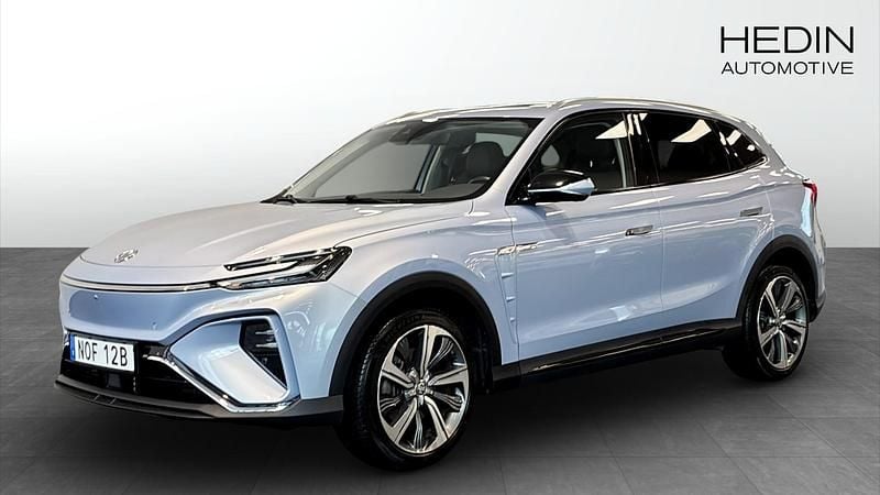 Blå (blue) Begagnad 2022 MG Marvel R Luxury SUV | 289 900 kr - Bild 1/4