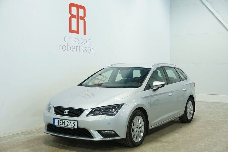 Silver Begagnad 2015 Seat Leon ST 4Drive Kombi | 99 900 kr (Marknadspris) - Bild 1/4