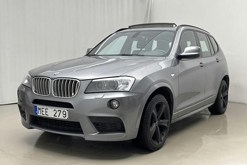Grå Begagnad 2012 BMW X3 M Sport SUV | 98 000 kr (Marknadspris) - Bild 1/4