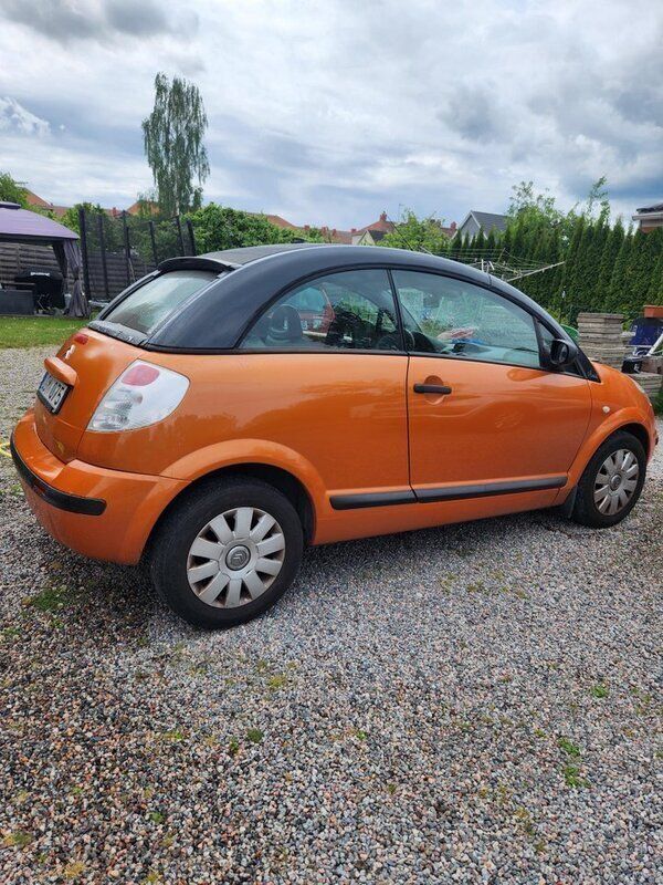 Orange Begagnad 2004 Citroën C3 Pluriel Cab | 29 000 kr - Bild 1/4