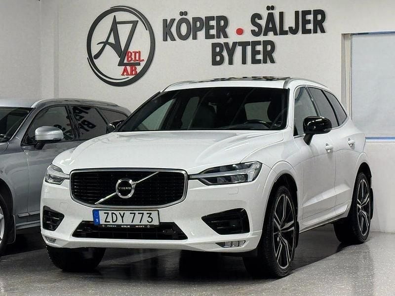 Vit Begagnad 2018 Volvo XC60 R-Design SUV | 349 900 kr (Marknadspris) - Bild 1/4