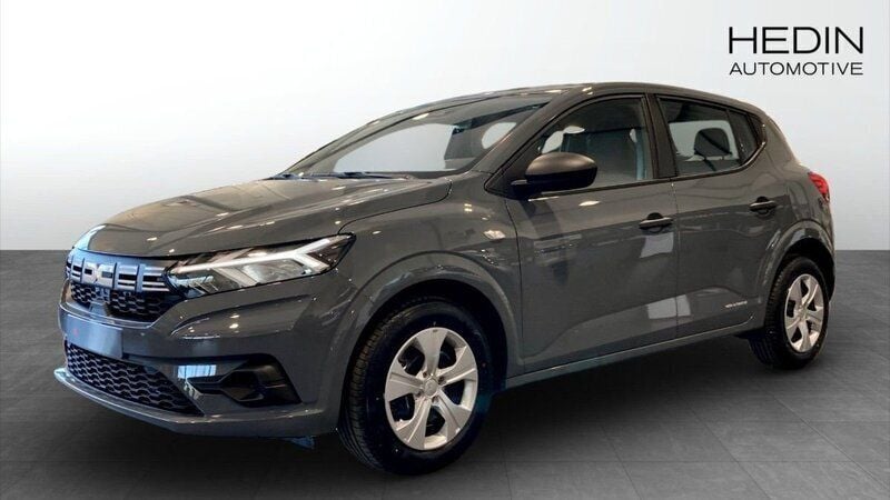 Grå Begagnad 2025 Dacia Sandero Expression Halvkombi | 194 900 kr (Marknadspris) - Bild 1/4