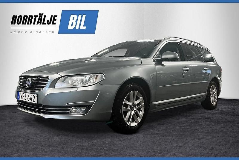 Silver Begagnad 2015 Volvo V70 Kombi | 139 900 kr (Marknadspris) - Bild 1/3